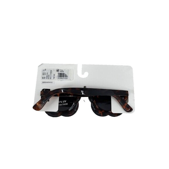 NEW GB Girls Flower Shaped Turtle Shell Sunglasses 100% UV Protection Pool Beach - Picture 10 of 13